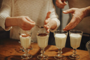 Bombardino mit Sahne